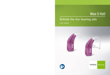 Behind-the-Ear Hearing Aids - PhonakPro