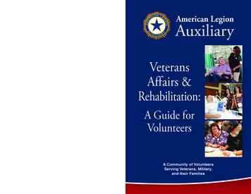 American Legion Auxiliary Mission: Auxiliary