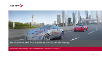 Service-oriented Architectures And Ethernet Design