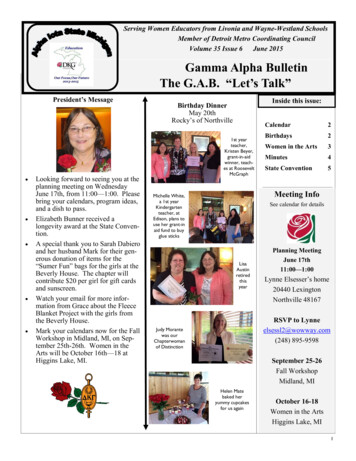 Gamma Alpha Bulletin The G.A.B. 