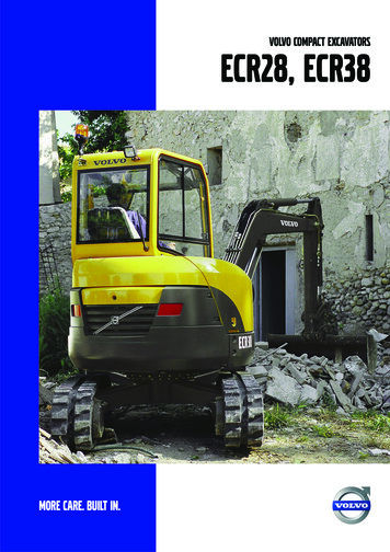ECR28 ECR38 Product Brochure English 2008 01 - Cat Excavator Service .