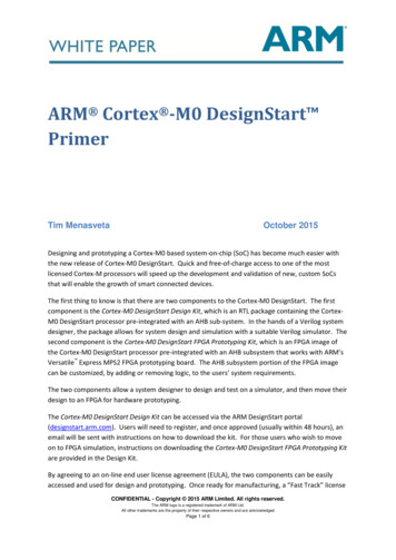 ARM Cortex M0 DesignStart 