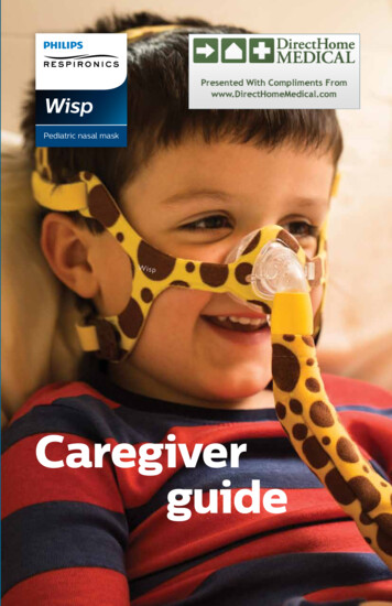 WISP Pediatric Nasal CPAP Mask Caregiver Guide - Direct Home Medical