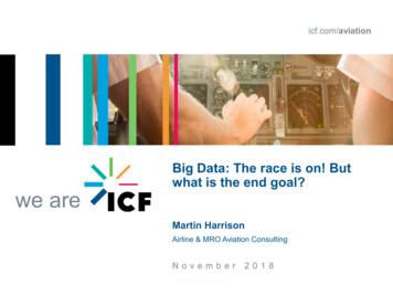 Big Data: The Race Is On! But What Is The End Goal? We Are
