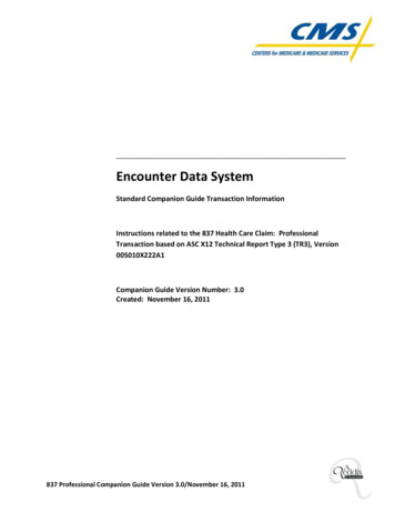 Encounter Data System - HHS.gov