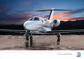 The CiTATioN MUSTANG. Take The Reins Of A Powerful New Breed Of .