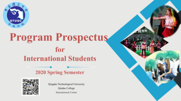 Program Prospectus - Unict