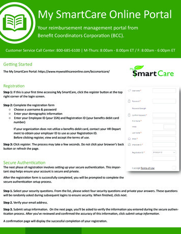 My SmartCare Online Portal - CSUSM