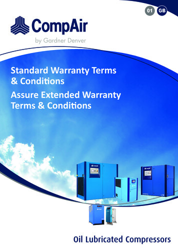 Assure Extended Warranty Terms & Conditions