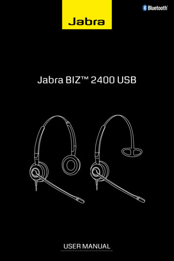 Jabra BIZ 2400 USB
