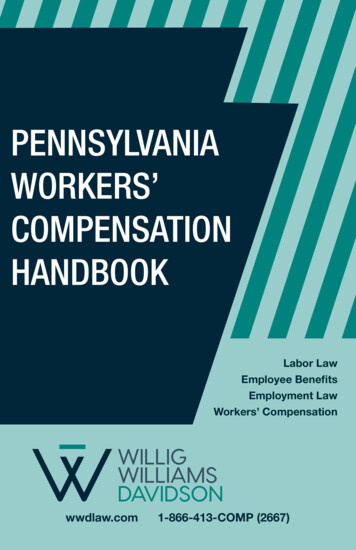Pennsylvania Workers' Compensation Handbook