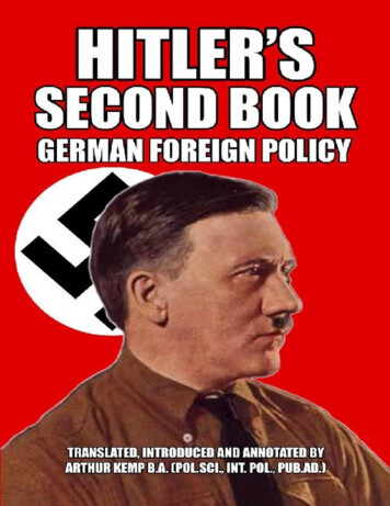 Hitler'S Second Book