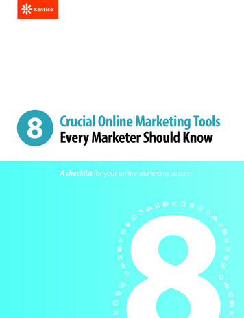 8 Crucial Online Marketing Tools Every Marketer Should Know