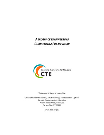 Aerospace Engineering Curriculum Framework
