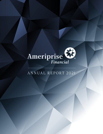 Ameriprise 2021 Annual Report