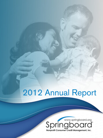2012 Annual Report - Credit 