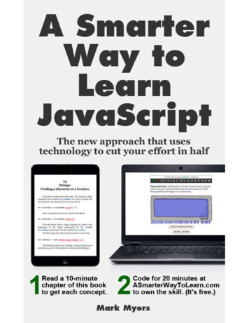 A Smarter Way To Learn JavaScript - Programmer Books