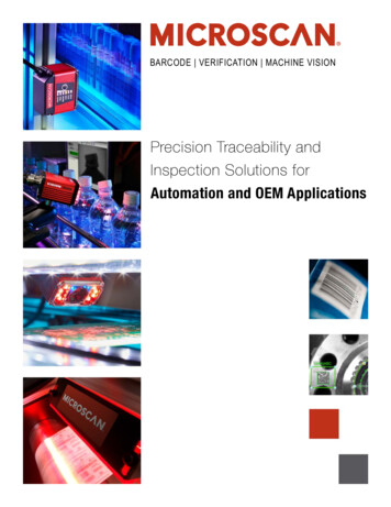 Automation And OEM Applications - Weber