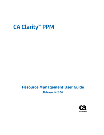 Resource Management User Guide - Broadcom Inc.