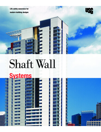 USG Cavity Shaft Wall System - Product Data - BuildSite