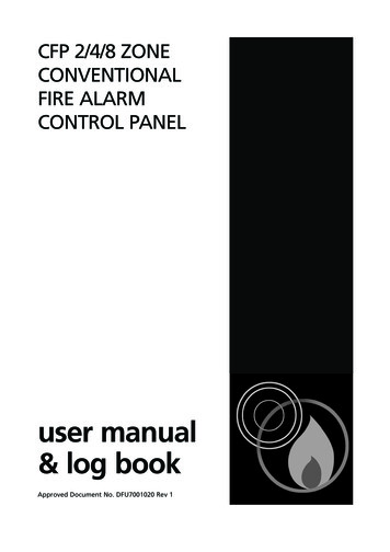User Manual & Log Book - Fire Alarms: Fire Alarm Systems & Fire .