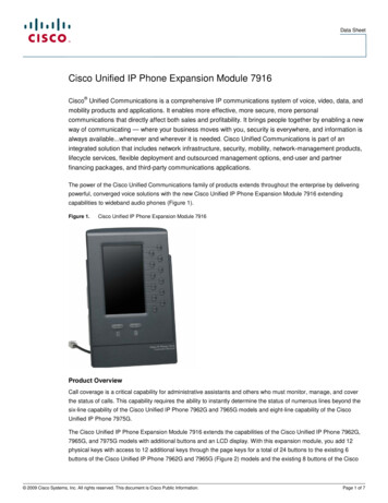 Cisco Unified IP Phone Expansion Module 7916 - Atec.ro