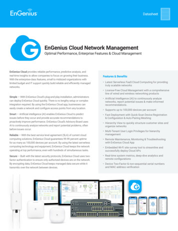 EnGenius Cloud Network Management
