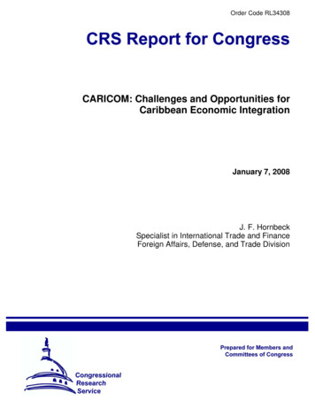 CARICOM: Challenges And Opportunities For Caribbean Economic Integration