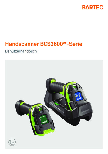 Handscanner BCS3600ex-Serie - BARTEC