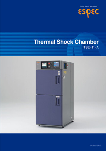 Thermal Shock Chamber - Djkeurope 
