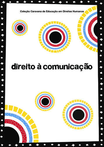 Direito à Comunicação - Cursosextensao.usp.br