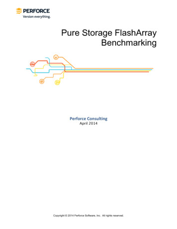 Datasheet Pure Storage FlashArray Benchmarking 2014 Pure Storage