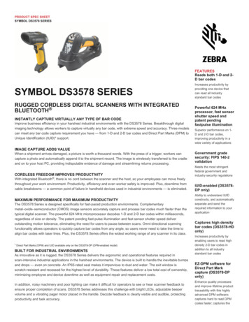 SYMBOL DS3578 SERIES - Zebra Technologies