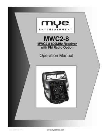 Man MWC2-8 V8 - MYE Fitness Technologies