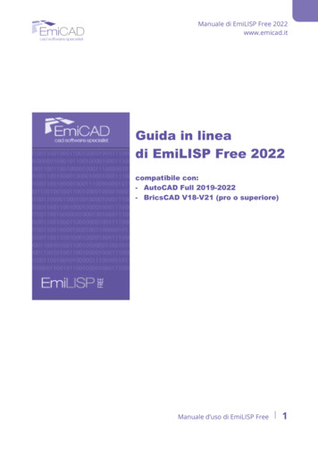 Guida In Linea Di EmiLISP Free 2022 - EmiCAD