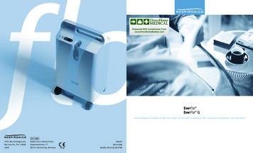 Everflo Oxygen Concentrator User Manual - Direct Home Medical