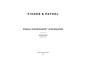 Single Dishdrawer Dishwasher