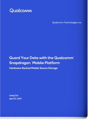 Guard Your Data With The Qualcomm Snapdragon Mobile Platform