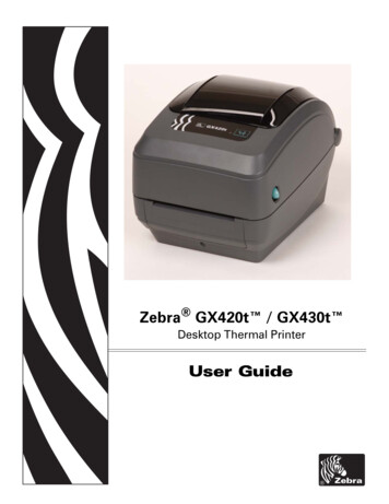 Zebra GX420t / GX430t 