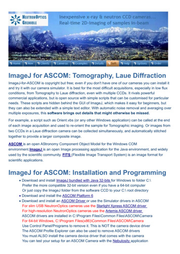 ImageJ For ASCOM - NeutronOptics