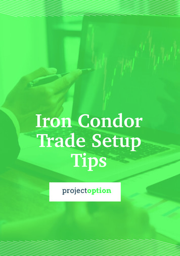 Iron Condor Trade Setup Tips - Projectfinance