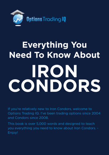 Iron Condor - Options Trading IQ