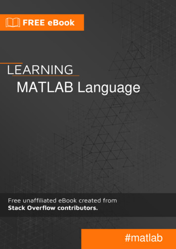 MATLAB Language - Riptutorial 