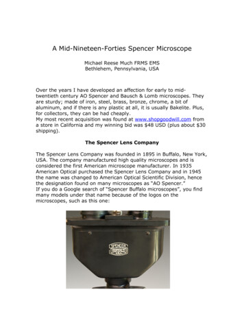 A Mid-Nineteen-Forties Spencer Microscope