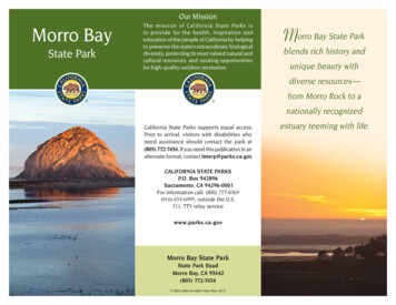 Our Mission Morro Bay M - California State Parks