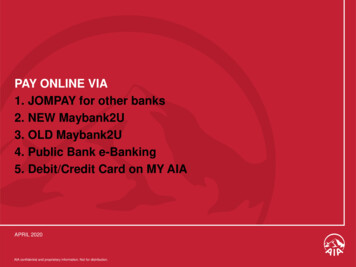 My AIA Step By Step Guide Online Payment