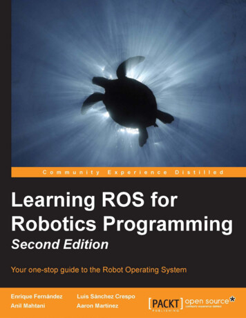 Learning ROS For Robotics Programming