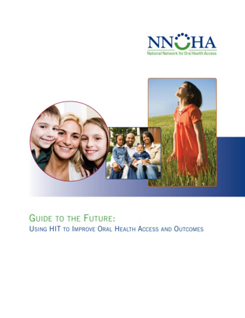 Guide To The Future U Hit I O Health Access And Outcomes