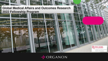 Organon Global Medical Affairs And Outcomes Fellowship Program