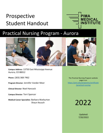 Practical Nursing Program - Aurora